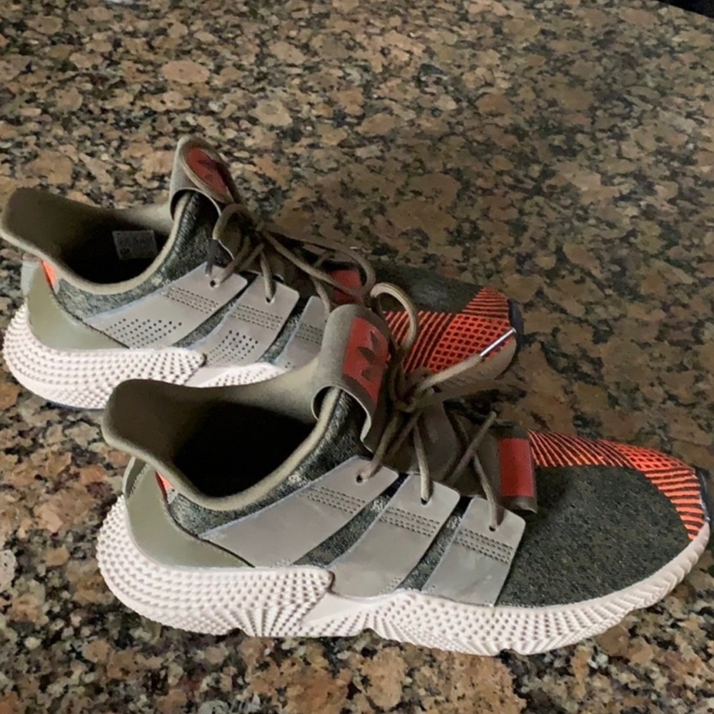 Adidas Prophere Trace Olive Size 10 Lightly two pictures, rest are stock